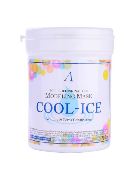 Альгинатная маска Anskin Cool-Ice Modeling Mask успокаивающая