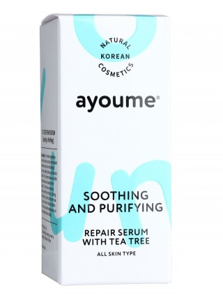 ayoume / Сыворотка для лица успокаивающая Tea Tree Soothing-&-Purifying serum