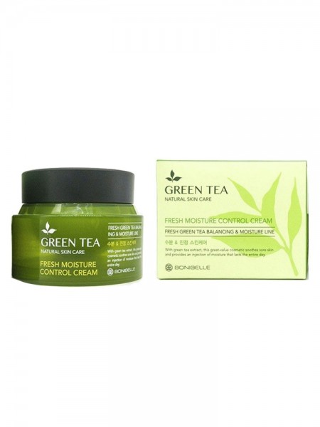 КРЕМ ДЛЯ ЛИЦА BONIBELLE GREEN TEA FRESH MOISTURE CONTROL CREAM