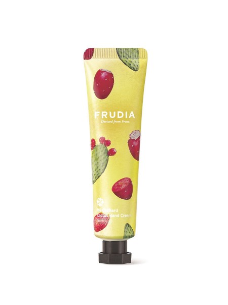 FRUDIA / Увлажняющий крем для рук c кактусом Squeeze Therapy Cactus Hand Cream 30 гр