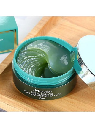 Гидрогелевые патчи с морским комплексом JMsolution Marine Luminous Pearl Deep Moisture Eye Patch