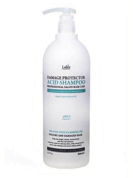 LaDor / Шампунь с аргановым маслом и коллагеном Lador Damage Protector Acid Shampoo 900мл
