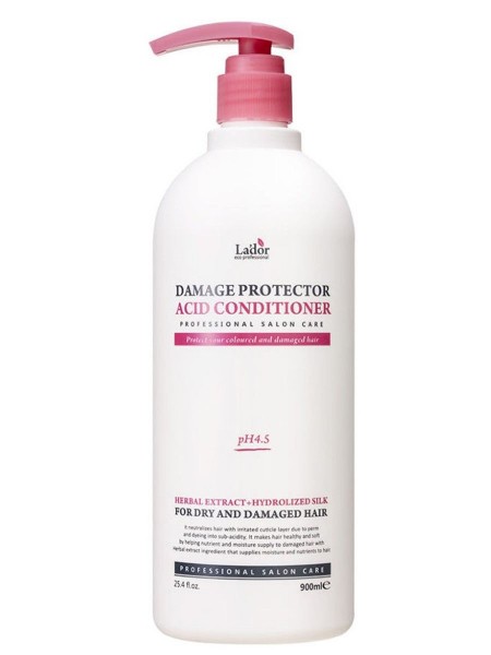 Lador / Кондиционер с аргановым маслом и коллагеном Damage Protector Acid Conditioner, 900 мл