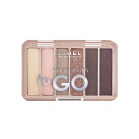 Lamel / Набор теней для век Eye Colors to GO, 404 desert sun