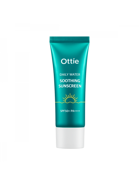 Лёгкий успокаивающий солнцезащитный крем Ottie Daily Water Soothing Sunscreen SPF50+PA+++