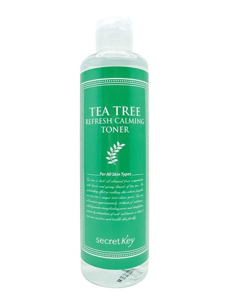Secret Key / Очищающий тоник с маслом чайного дерева для проблемной кожи TEA TREE REFRESH, 250мл