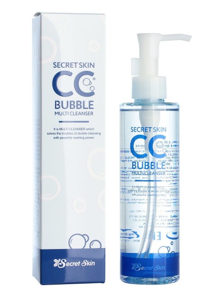 SECRET SKIN / Средство для снятия макияжа, ВВ и СС кремов SECRETSKIN CC BUBBLE MULTI CLEANSER 210гр