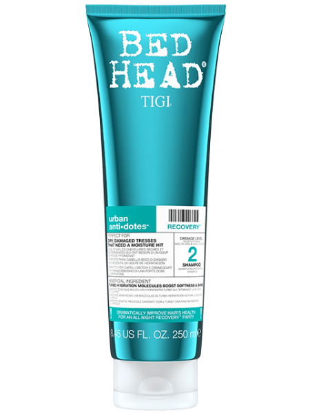 ШАМПУНЬ ДЛЯ ПОВРЕЖДЕННЫХ ВОЛОС TIGI BED HEAD URBAN ANTI+DOTES 2 RECOVERY 250 МЛ