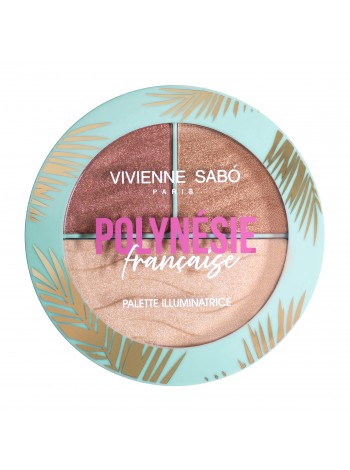 Vivienne Sabo / Polynesie Francaise Palette Illuminatrice Палетка хайлайтеров