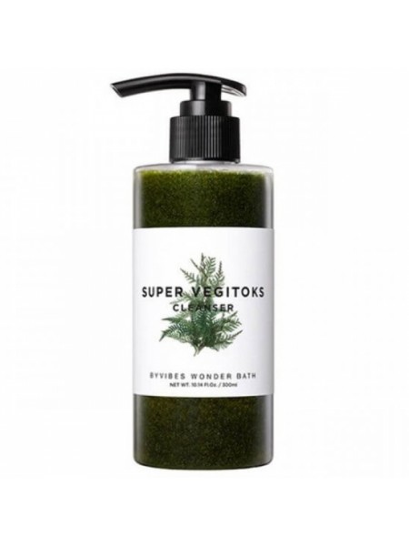 Пенка для умывания Wonder Bath Super Vegitoks Cleanser Green