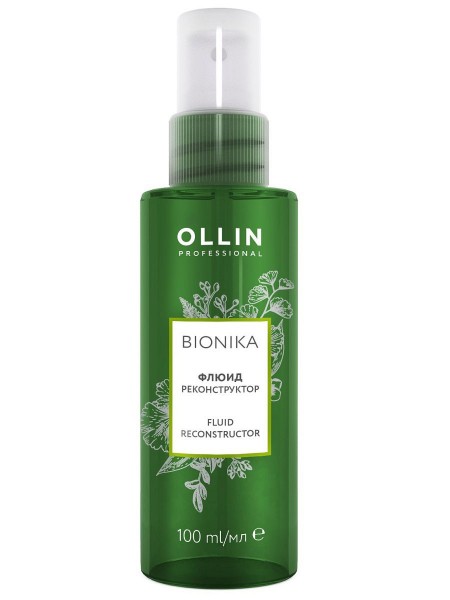 Ollin Professional / Флюид реконструктор BIONIKA для восстановления волос, 100 мл