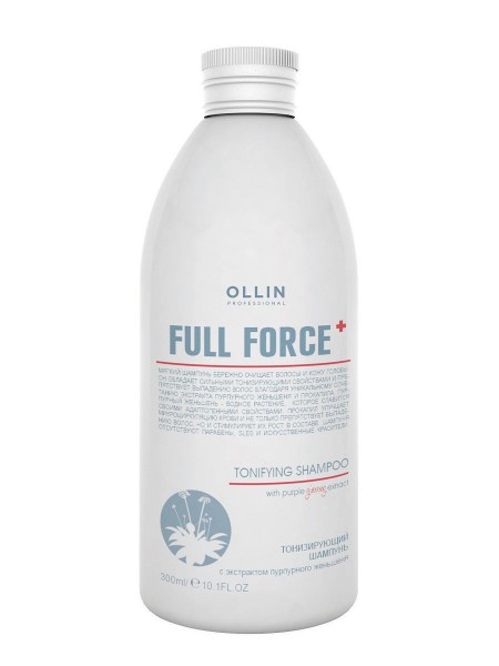 Ollin Professional / Тонизирующий шампунь FULL FORCE для очищения волоc
