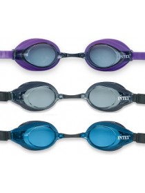 INTEX / 55691 Очки для плавания "Pro Racing", 3 цвета, от 8 лет