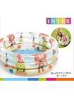 Intex / Надувной детский бассейн "DINOSAUR 3-RING BABY POOL" INTEX 61х22 см.. 1-3 лет 57106NP