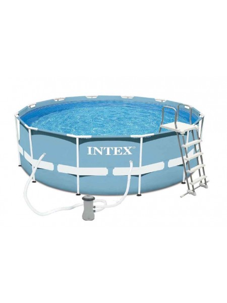 INTEX / Каркасный круглый бассейн INTEX Prism Frame 366х122 см от 6 лет 26718